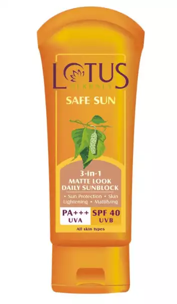 lotus herbal safe sun sunscreen 7