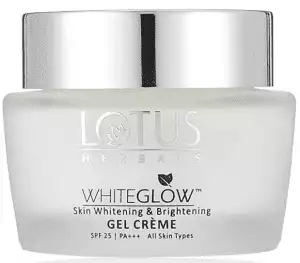 Lotus Herbals Whiteglow Skin Whitening and Brightening Gel Cream SPF 25 3