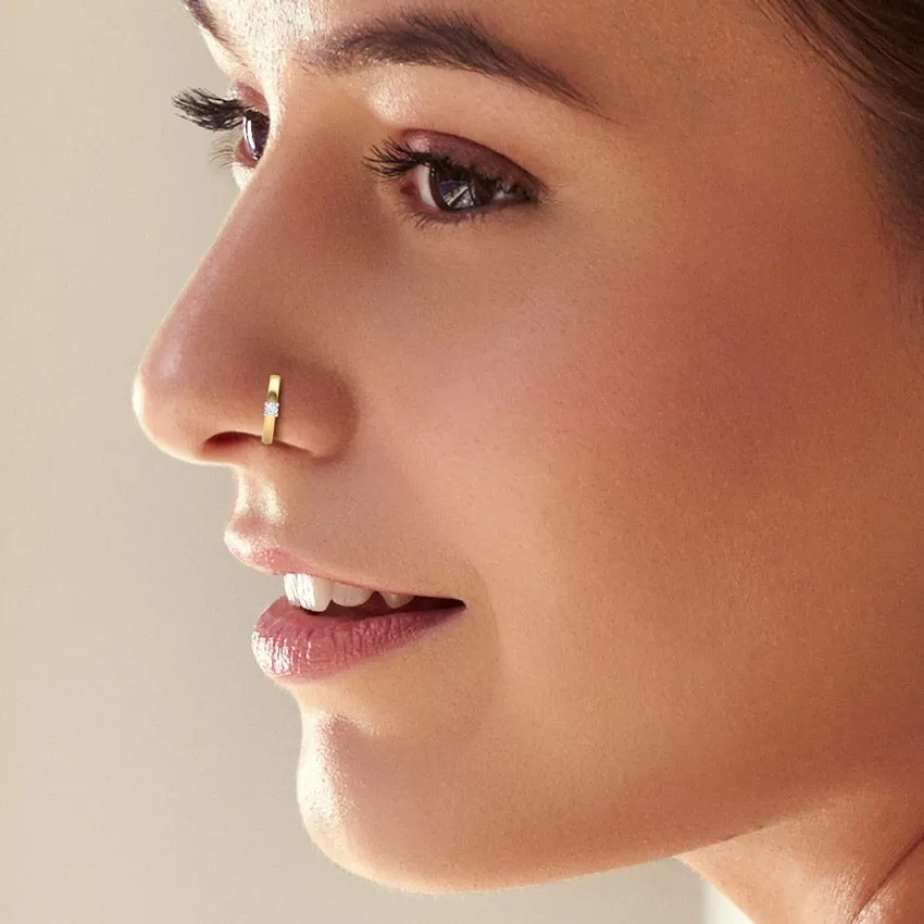 Top 5 Chic Caratlane Nose Studs And Rings 2 karvi rose ring