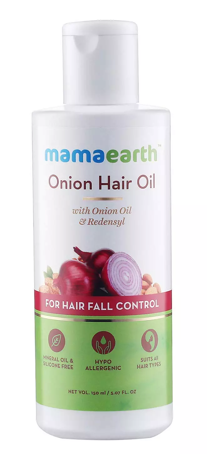 mamaearth onion hair oil review.