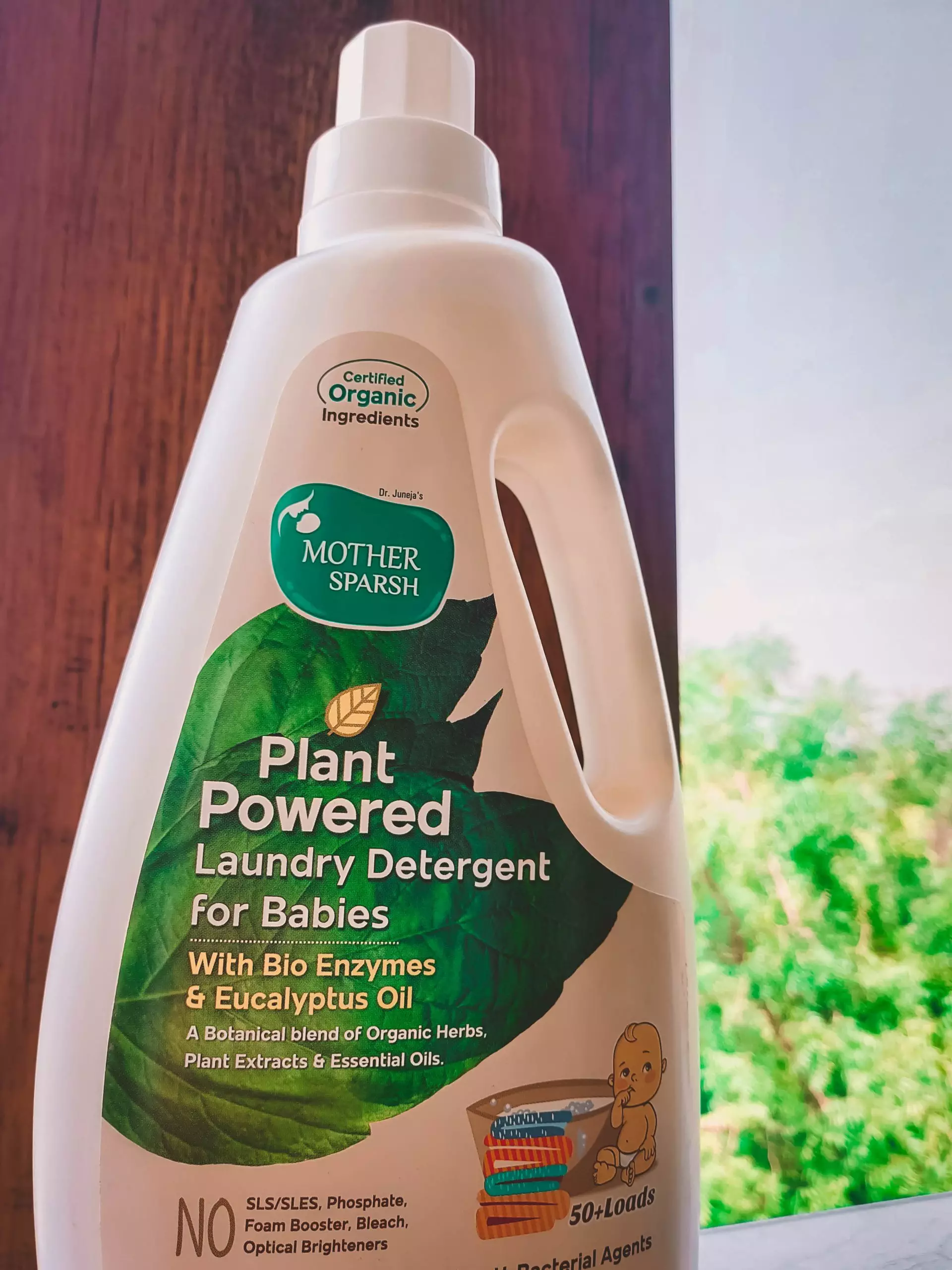 Mother Sparsh Plant Powered laundry detergent.